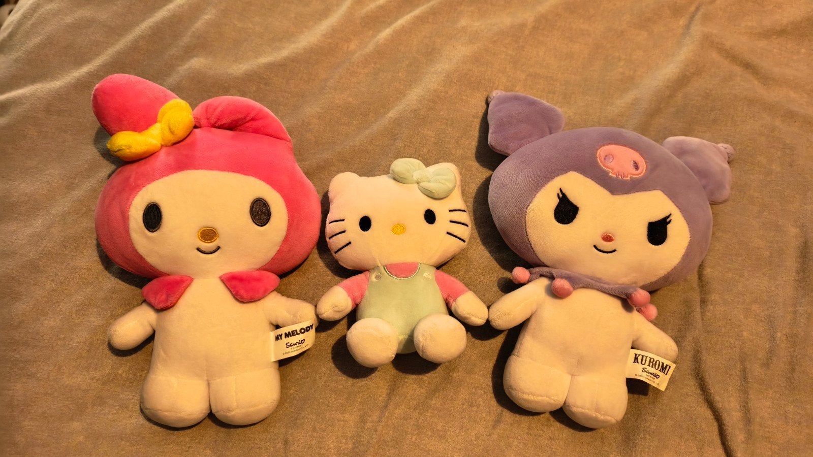 Sanrio knuffels: Hello Kitty, My Melody en Kuromi, Ophalen, Overige merken, Overige typen, Roze