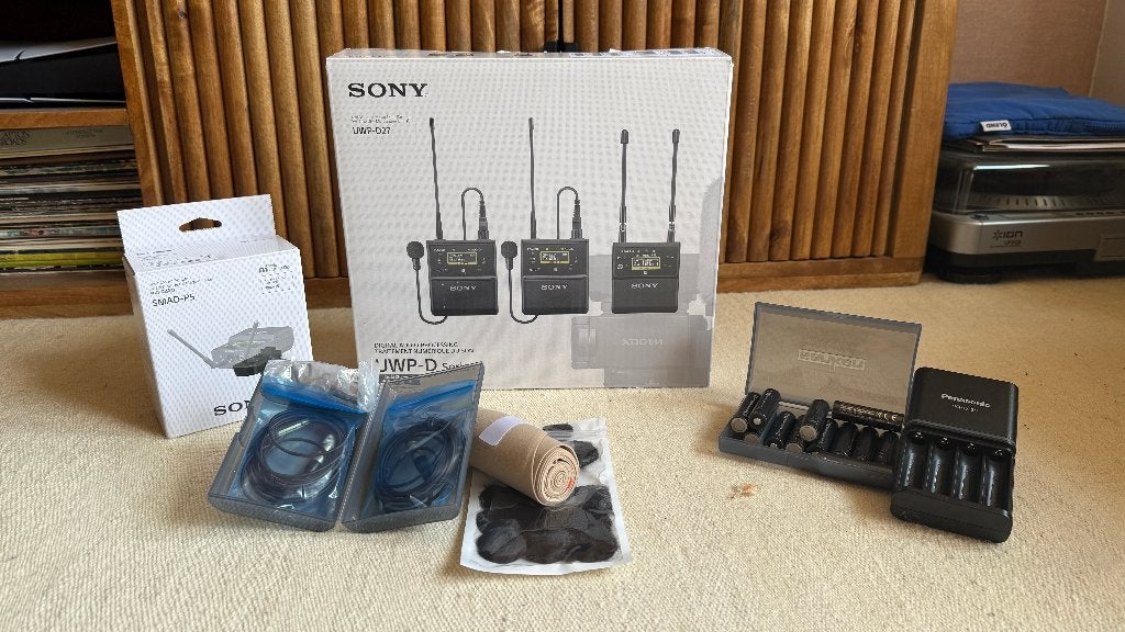 Sony UWP-D27 / K33 Dual Channel Kit met SMAD-P5, Ophalen of Verzenden, Zo goed als nieuw