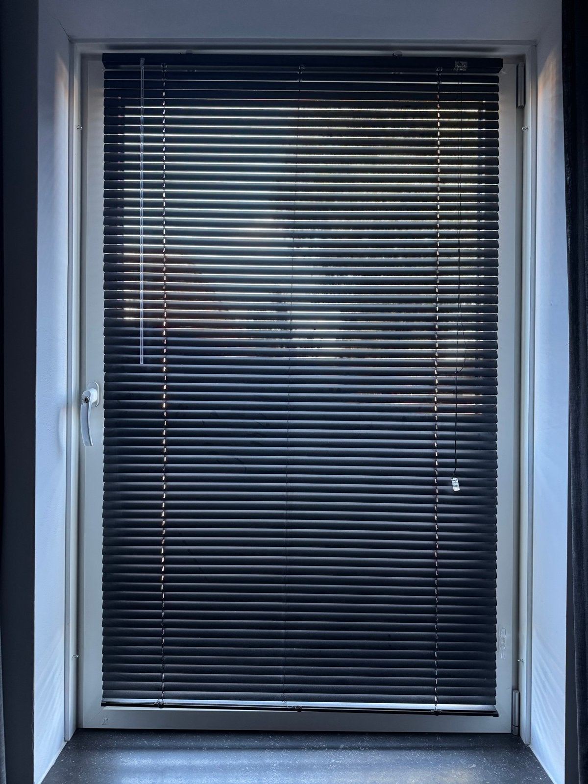 Luxaflex jaloezieën 100x250 cm (2 stuks), Huis en Inrichting, Jaloezie, Gebruikt, Zwart, Ophalen of Verzenden