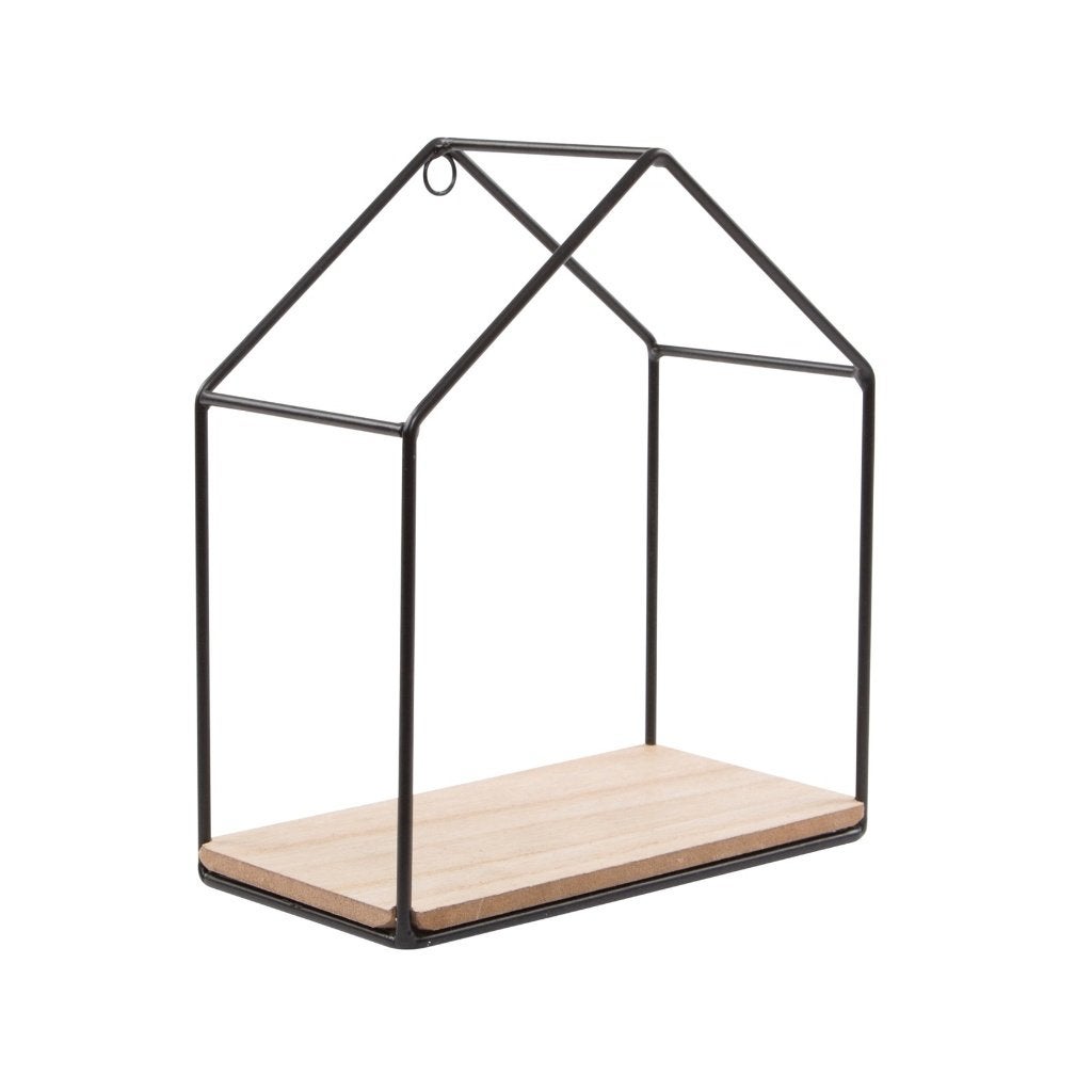 Wandplank Schap Muurdecoratie Huis Zwart Metaal Sass Belle, Nieuw, Ophalen of Verzenden, Tintagel House 92 Albert Embankment, Sass & Belle