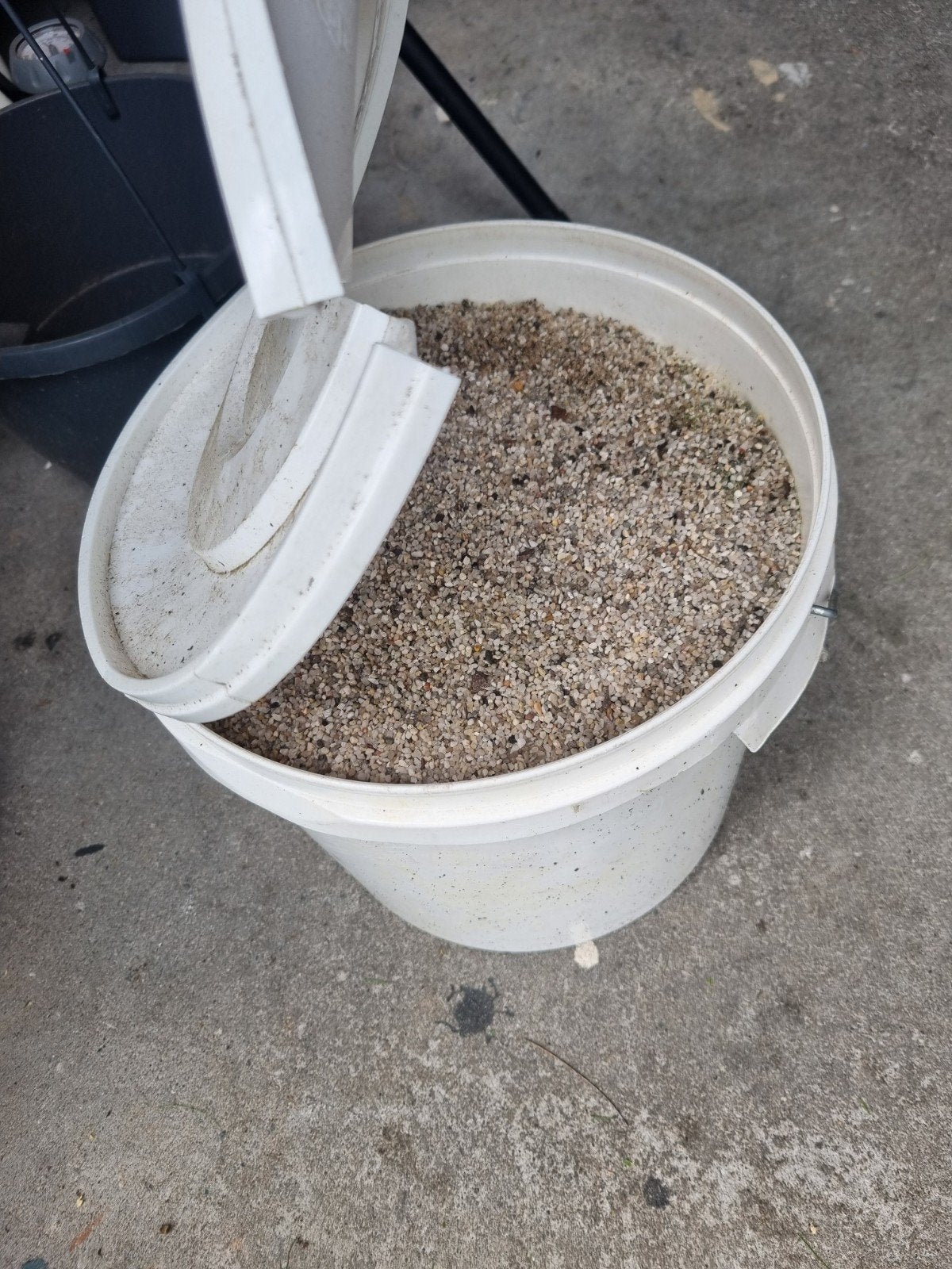 Aquariumgrind 12 liter, Ophalen, Leeg aquarium