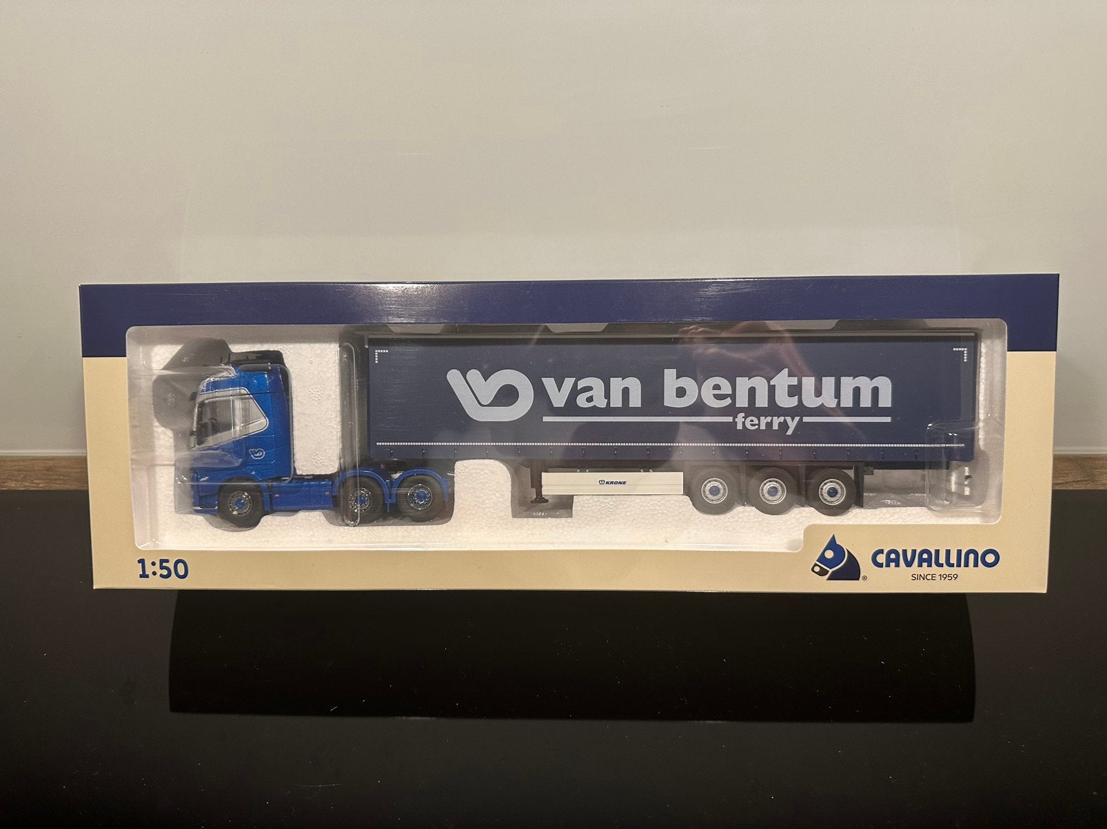 Volvo 1:50 van Bentum, Hobby en Vrije tijd, Modelauto's | 1:50, Ophalen of Verzenden, Nieuw, Bus of Vrachtwagen, Overige merken