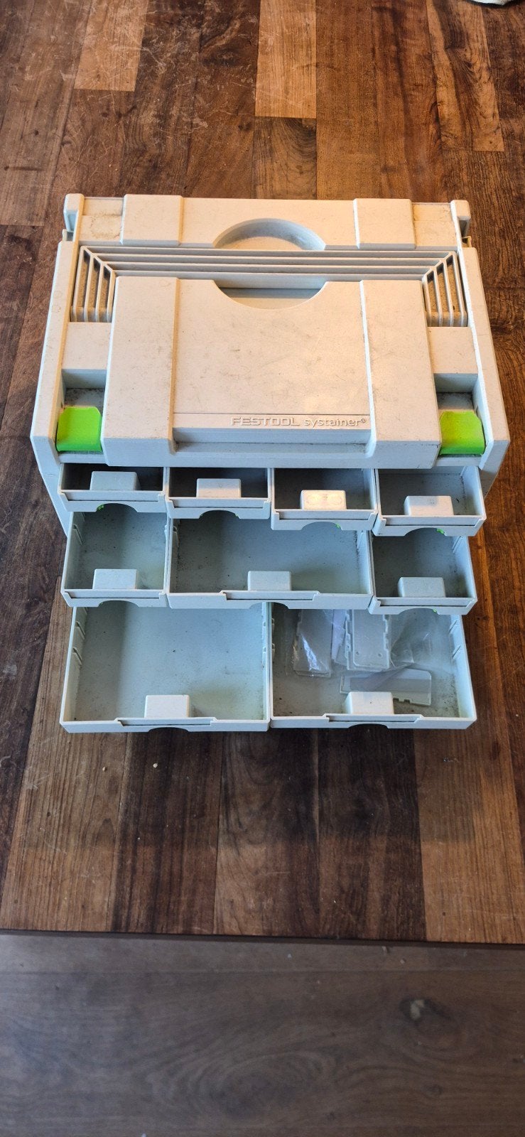 Festool Sortainer SYS 3-SORT/9 - Gereedschapskoffer 9 lades, Ophalen of Verzenden, Zo goed als nieuw, Gereedschapsopslag, Festool