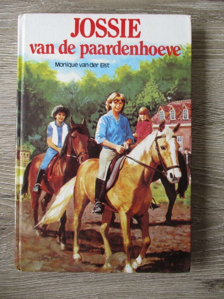 Jossie van de paardenhoeve - Monique van der Elst, Ophalen of Verzenden, Gelezen, Fictie algemeen