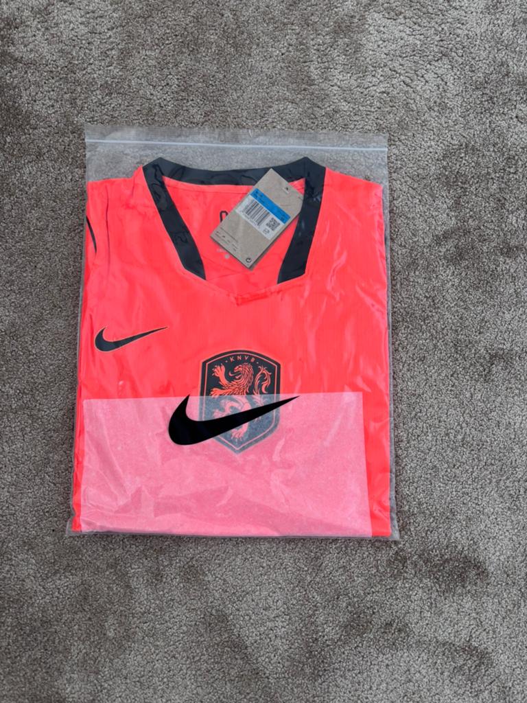 Oranje Nike KNVB Voetbalshirt, Maat 48/50 (M), Nieuw, Oranje, Ophalen of Verzenden