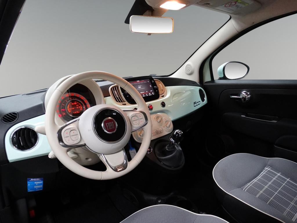 Fiat 500 1.2 Lounge Carplay / Cruise / Sportvelgen, Voorwielaandrijving, 4 cilinders, 4 stoelen, Bedrijf
