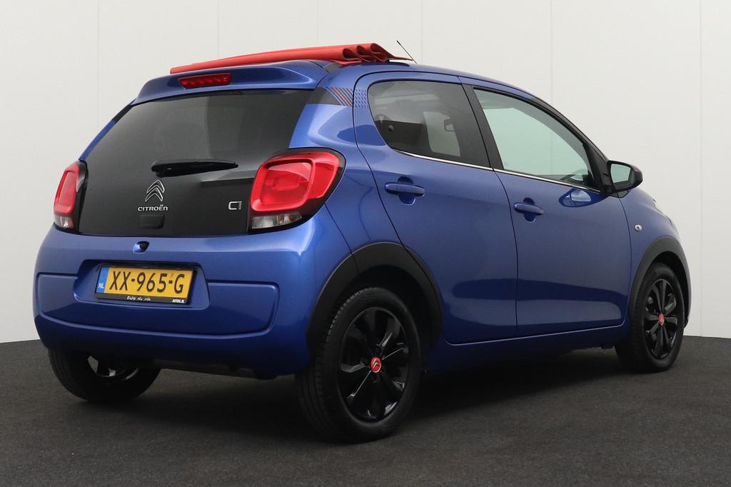 Citroën C1 1.0 VTi Cabrio Airscape Urban Ride Camera Carpla, Auto's, Gebruikt, Cabriolet, C1, Origineel Nederlands