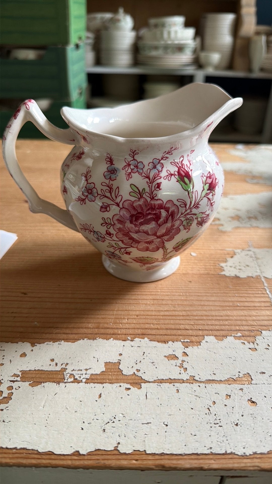 Johnson Bros ROSE CHINTZ schenkkan, Ophalen of Verzenden, Zo goed als nieuw, Porselein, Overige stijlen