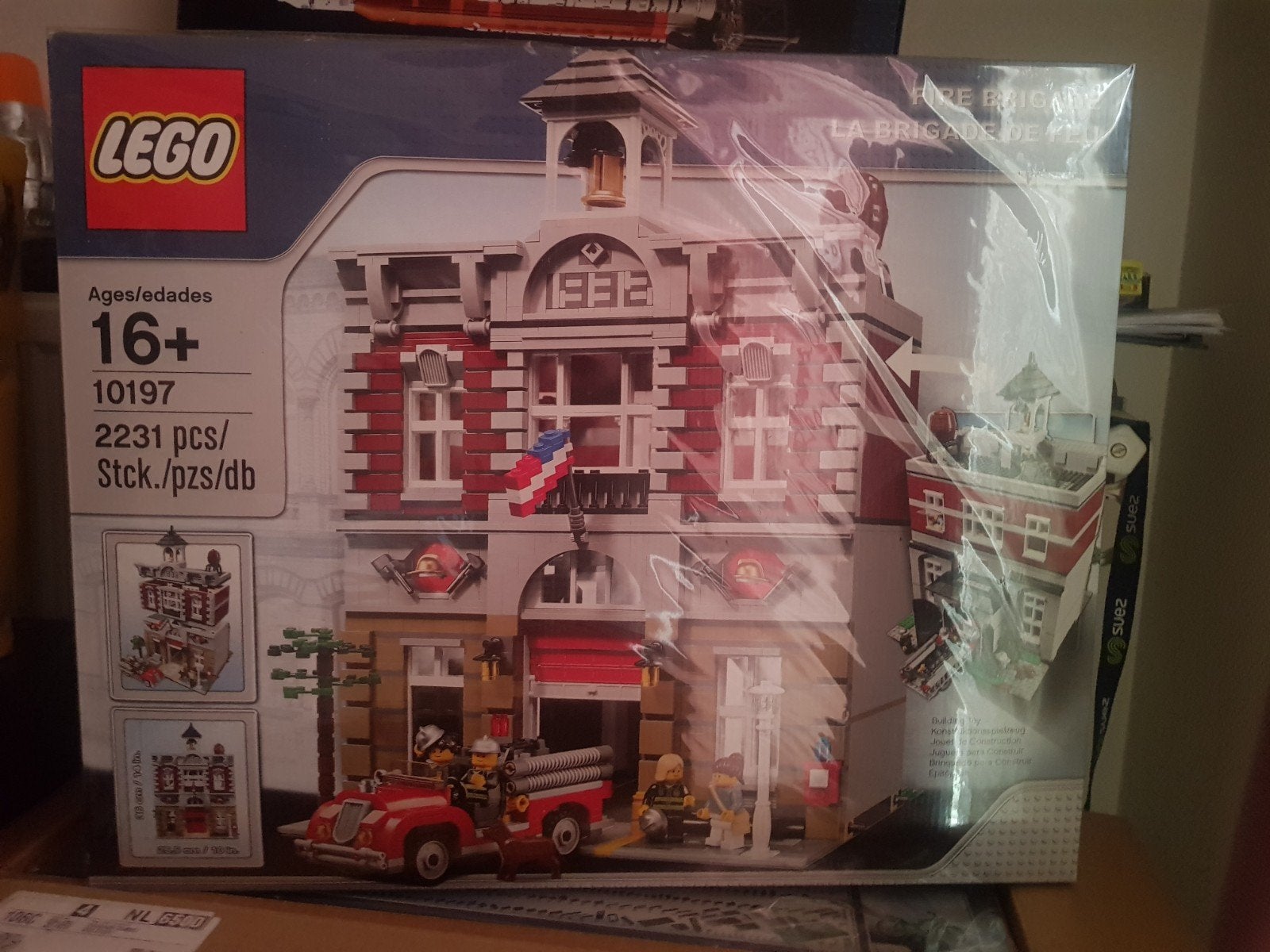 lego fire brigade, Ophalen, Lego, Nieuw, Ongeopend/sealed