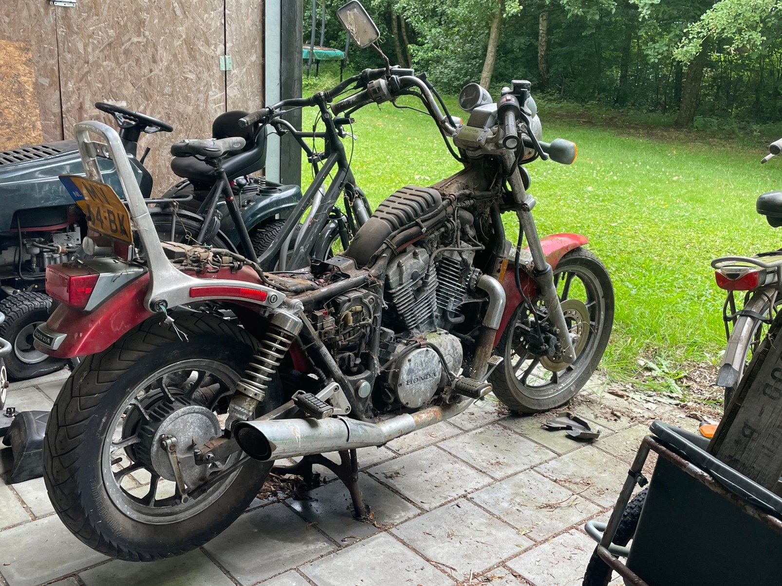Honda VT700c Shadow, Motoren, Ophalen of Verzenden