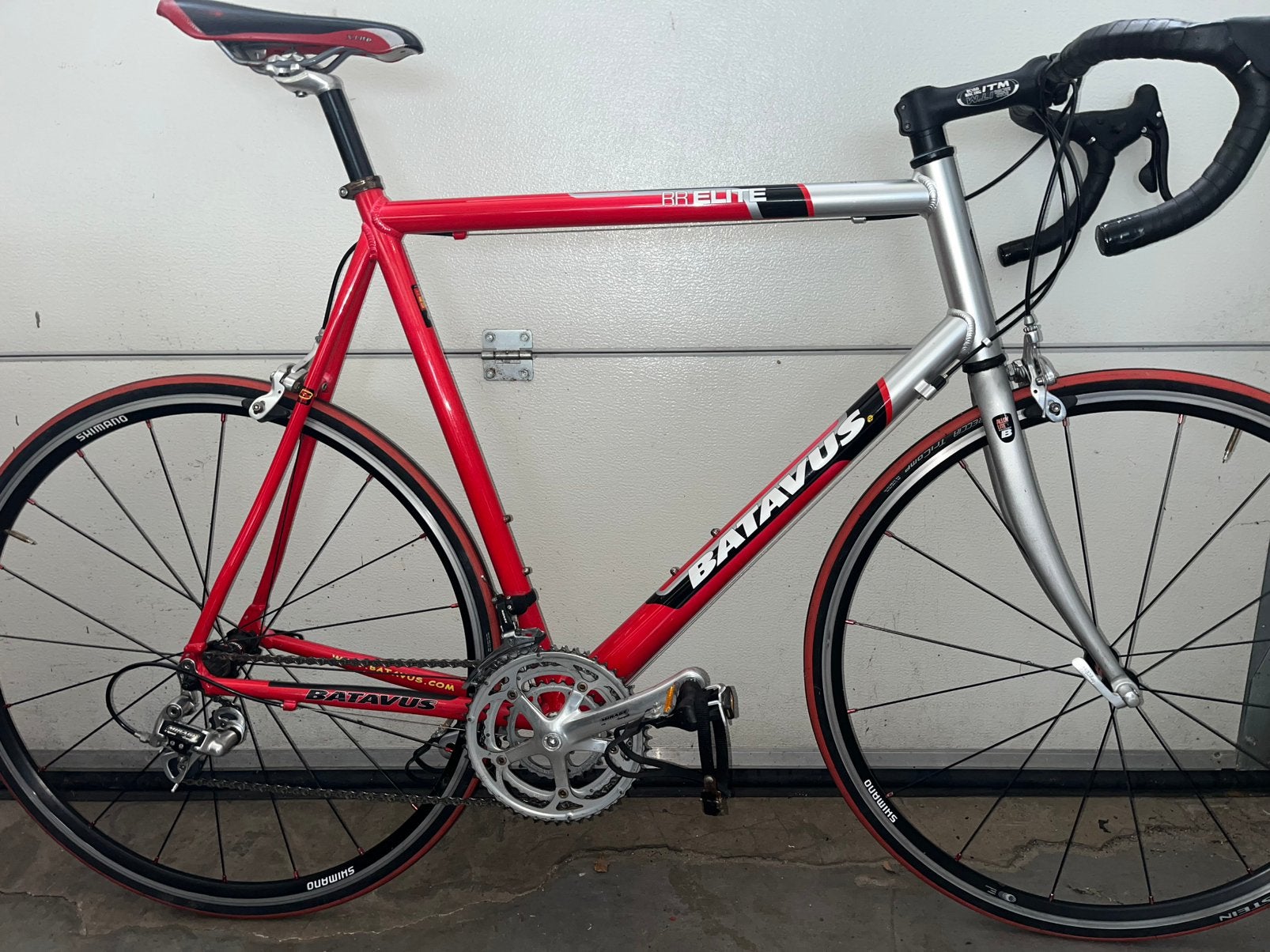 Batavus racefiets, Fietsen en Brommers, Fietsen | Racefietsen, Batavus, Aluminium, Ophalen of Verzenden, Zo goed als nieuw