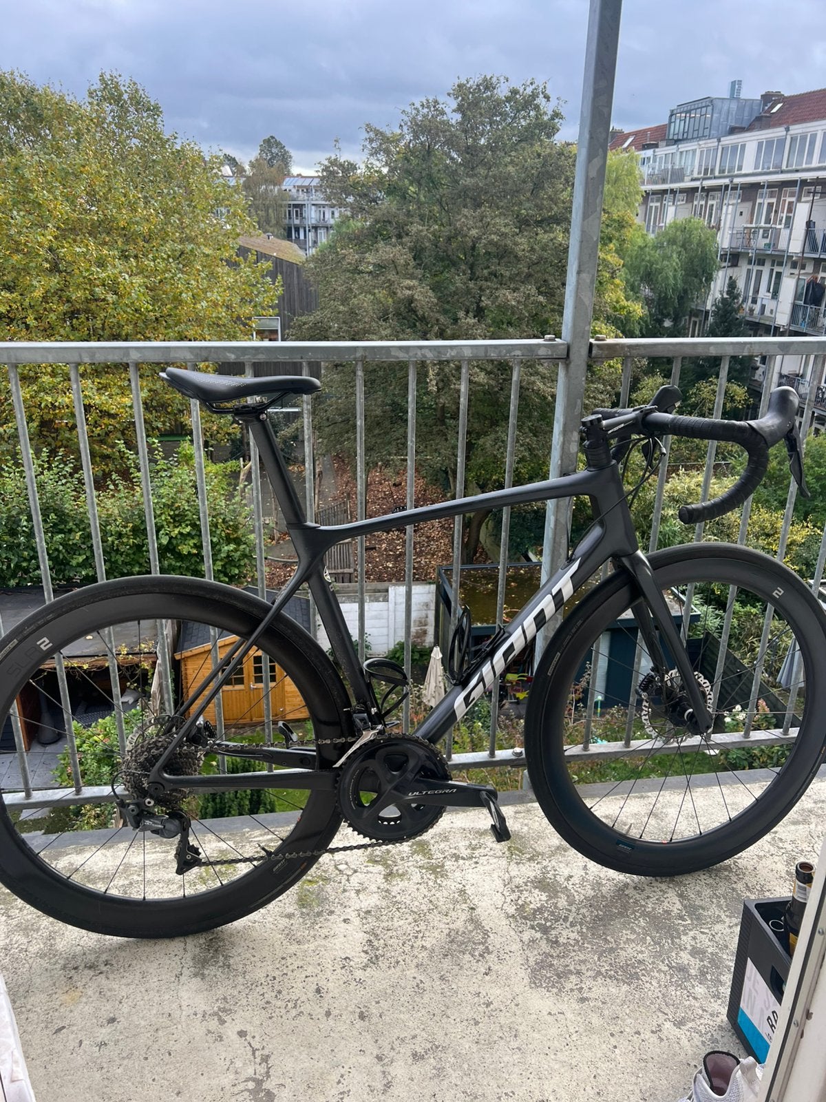 Giant TCR Advanced pro Disc 1 - maat M/L, Fietsen en Brommers, Ophalen, Carbon, Giant, Zo goed als nieuw