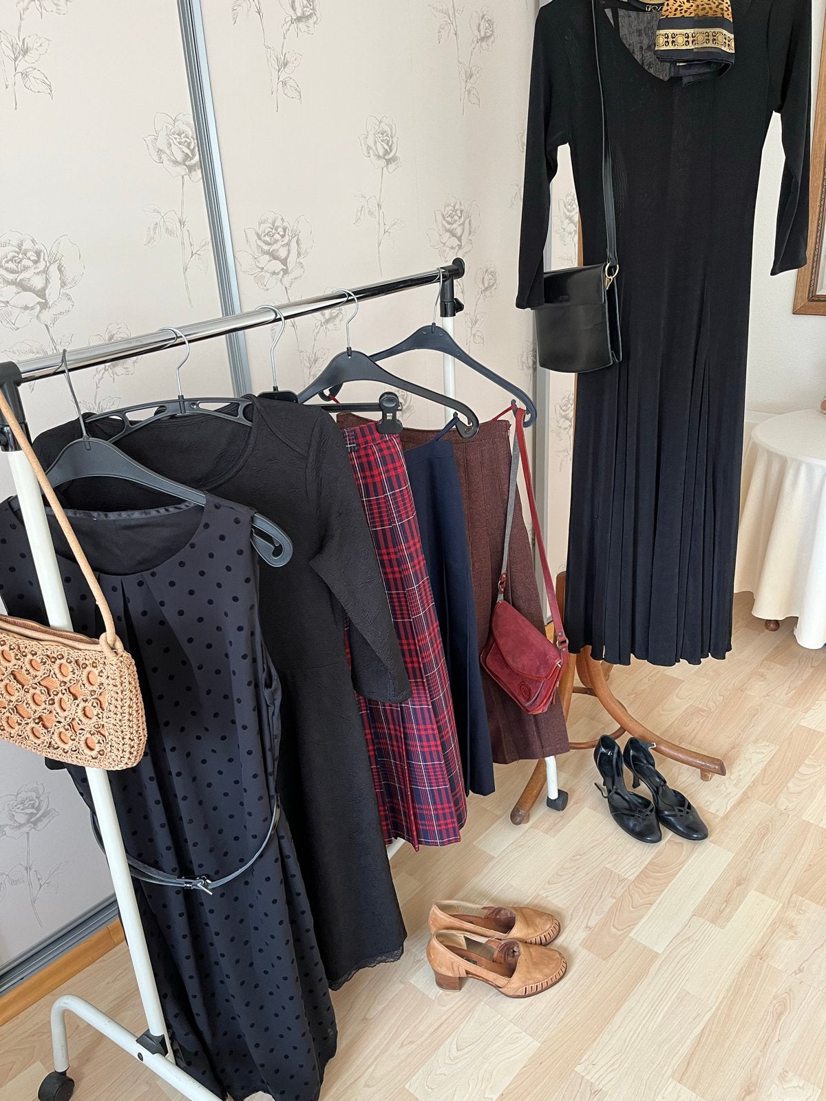 3 mooie gevoerde plooirokken maat M 38, Kleding | Dames, Ophalen, Gedragen, Maat 38/40 (M), Meerkleurig