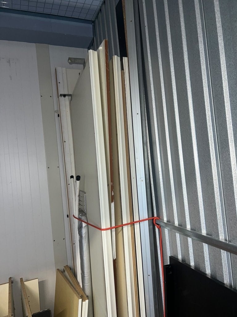 Kledingkast met spiegel schuifdeur, Ophalen, Met deur(en), Gebruikt, 200 cm of meer