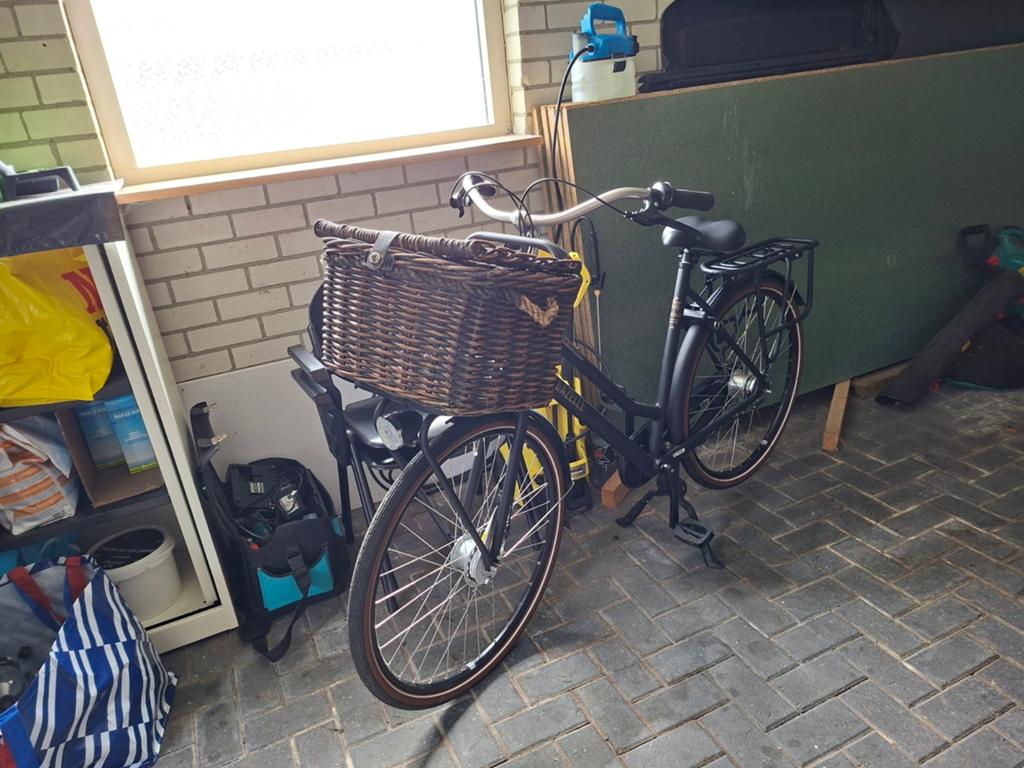 Gazelle Heavy Duty transportfiets zonder mand, Fietsen en Brommers, Fietsen | Dames | Damesfietsen, Ophalen, 53 tot 56 cm, Versnellingen