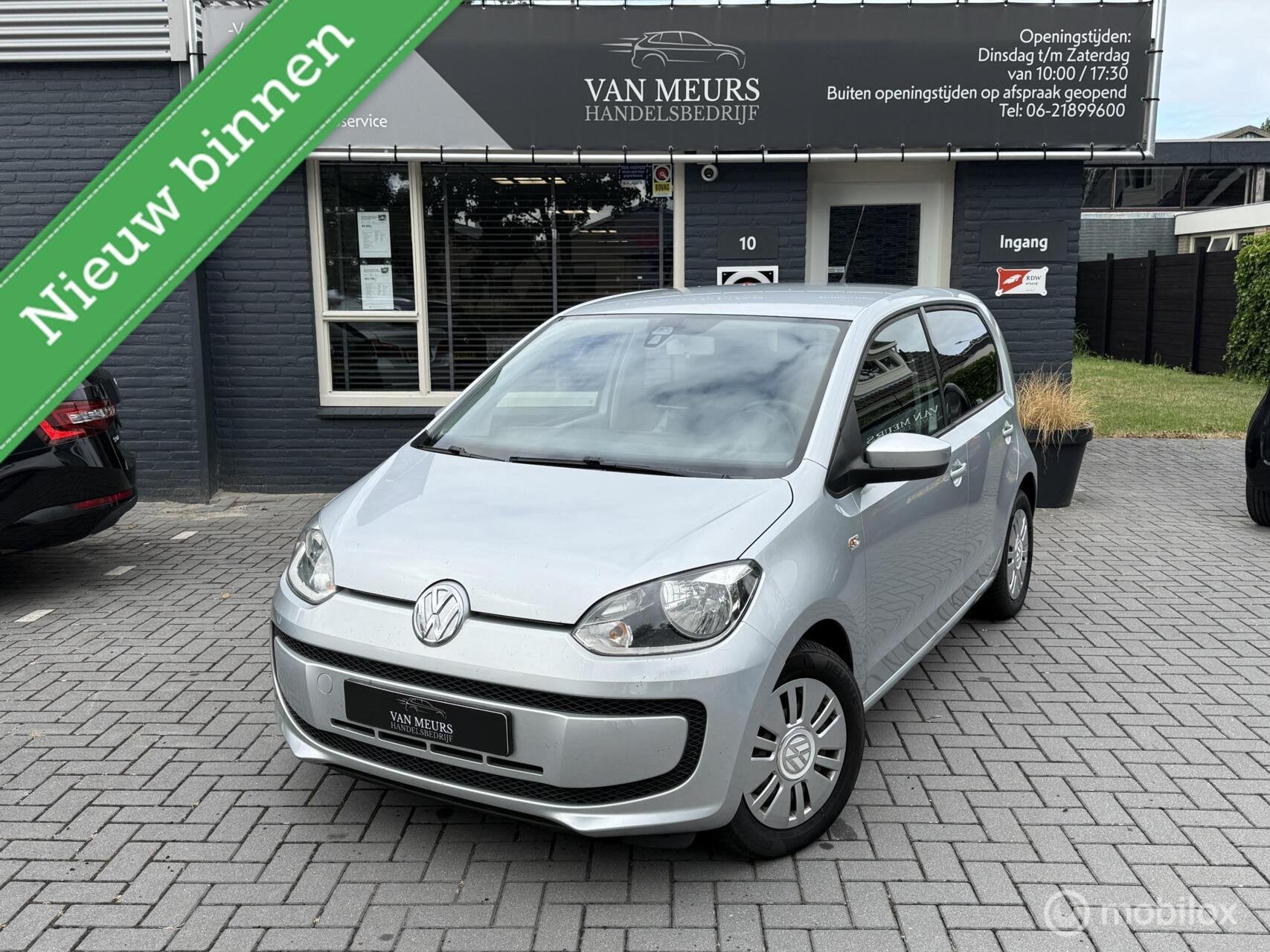 Volkswagen Up! 1.0 move up! BlueMotion, Navigatie, airco, 5, Voorwielaandrijving, Euro 5, Stof, Gebruikt
