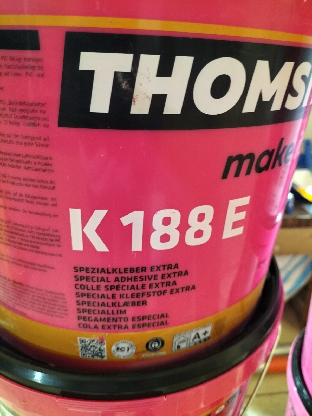 THOMSIT K 188 E Speciale Lijm Extra - 14 kg emmer, Ophalen of Verzenden