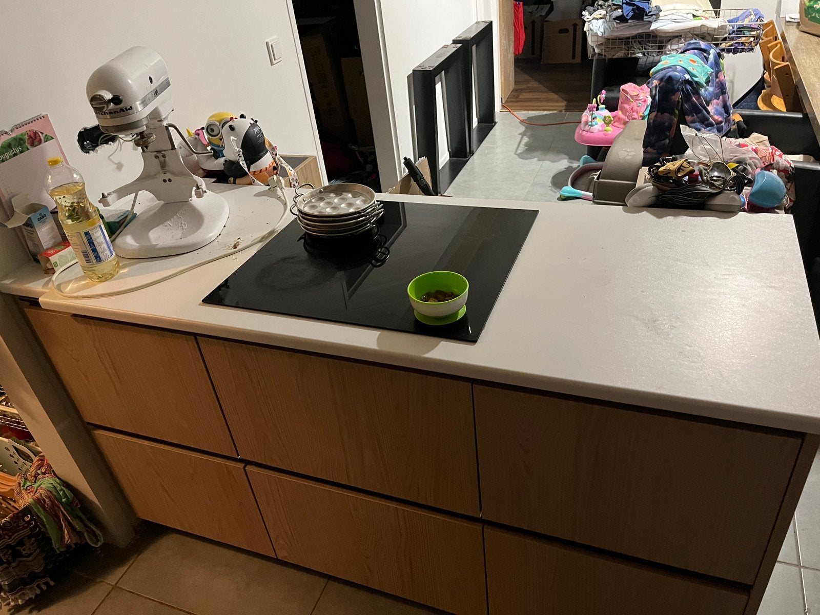 Tijdelijk ikea werkblad, Huis en Inrichting, Ophalen, Wit, 50 tot 100 cm, Zo goed als nieuw