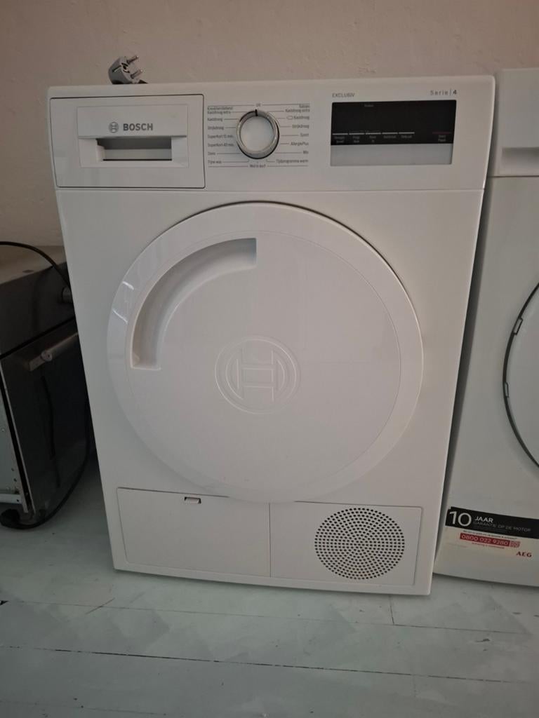 Bosch Wasdroger., Witgoed en Apparatuur, Ophalen, Gebruikt, 8 tot 10 kg, Voorlader