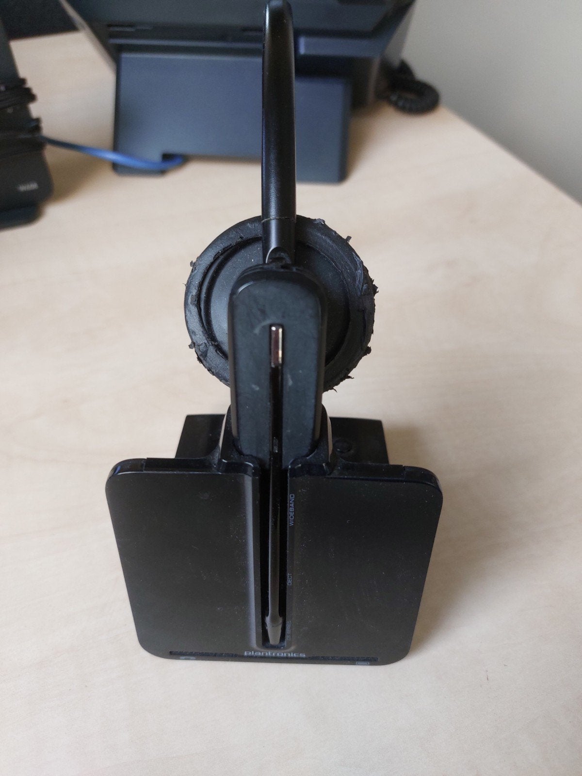 Plantronics headset C054A, Computers en Software, Gebruikt, On-ear, Ophalen of Verzenden, Plantronics (Poly)