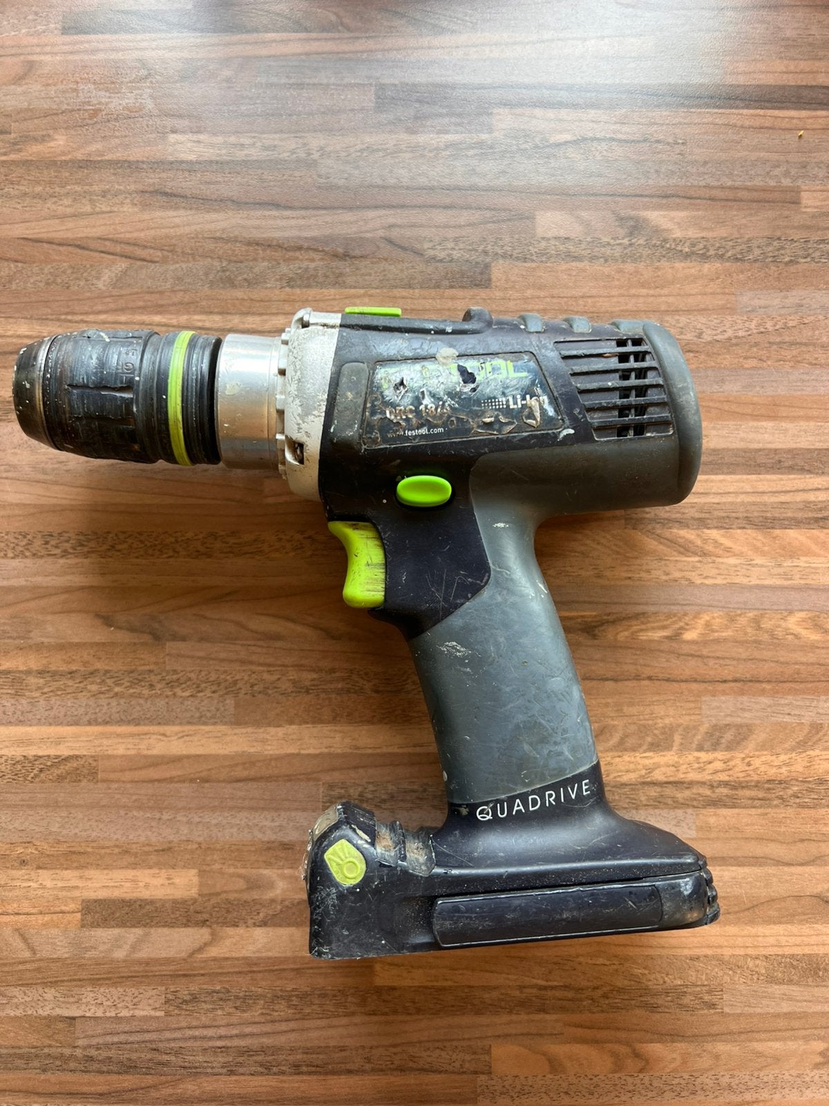 Festool drc 18/4 boor- schroefmachine, Doe-het-zelf en Verbouw, Ophalen, Gebruikt, Boor- en Schroefmachine