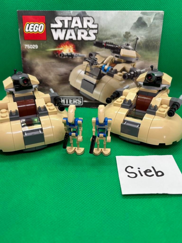 Lego Star Wars 75029 AAT (2 sets), Star Wars, Lego, Ophalen of Verzenden, Zo goed als nieuw
