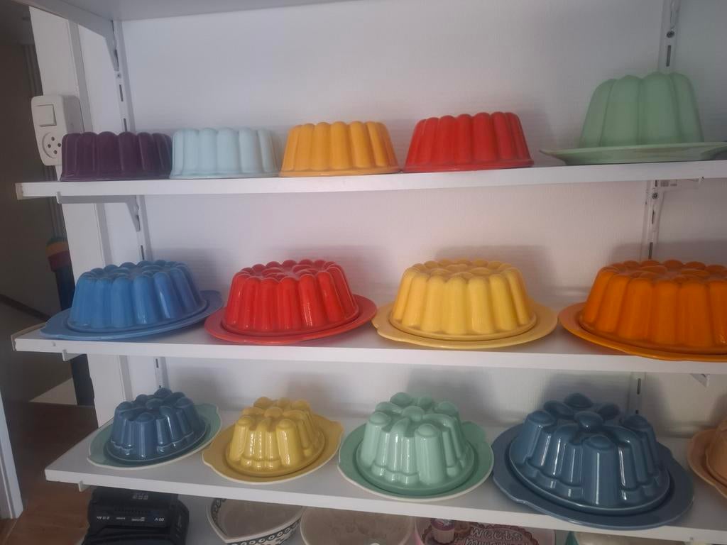Antiek puddingvormen heel veel, Ophalen of Verzenden