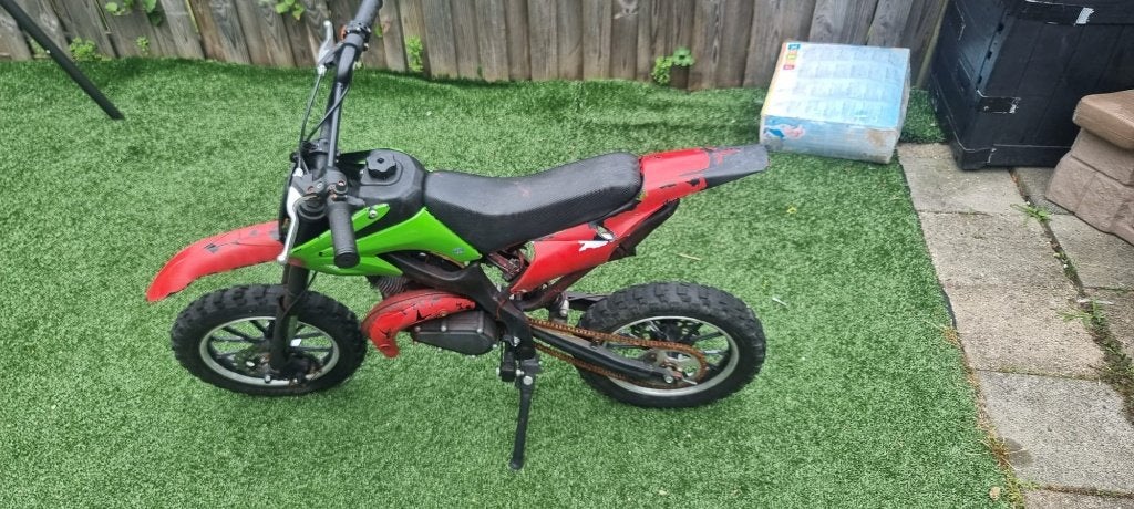 Motor cross, Fietsen en Brommers, Minibikes, Midibikes en Pitbikes, Ophalen, Gebruikt, Overige typen