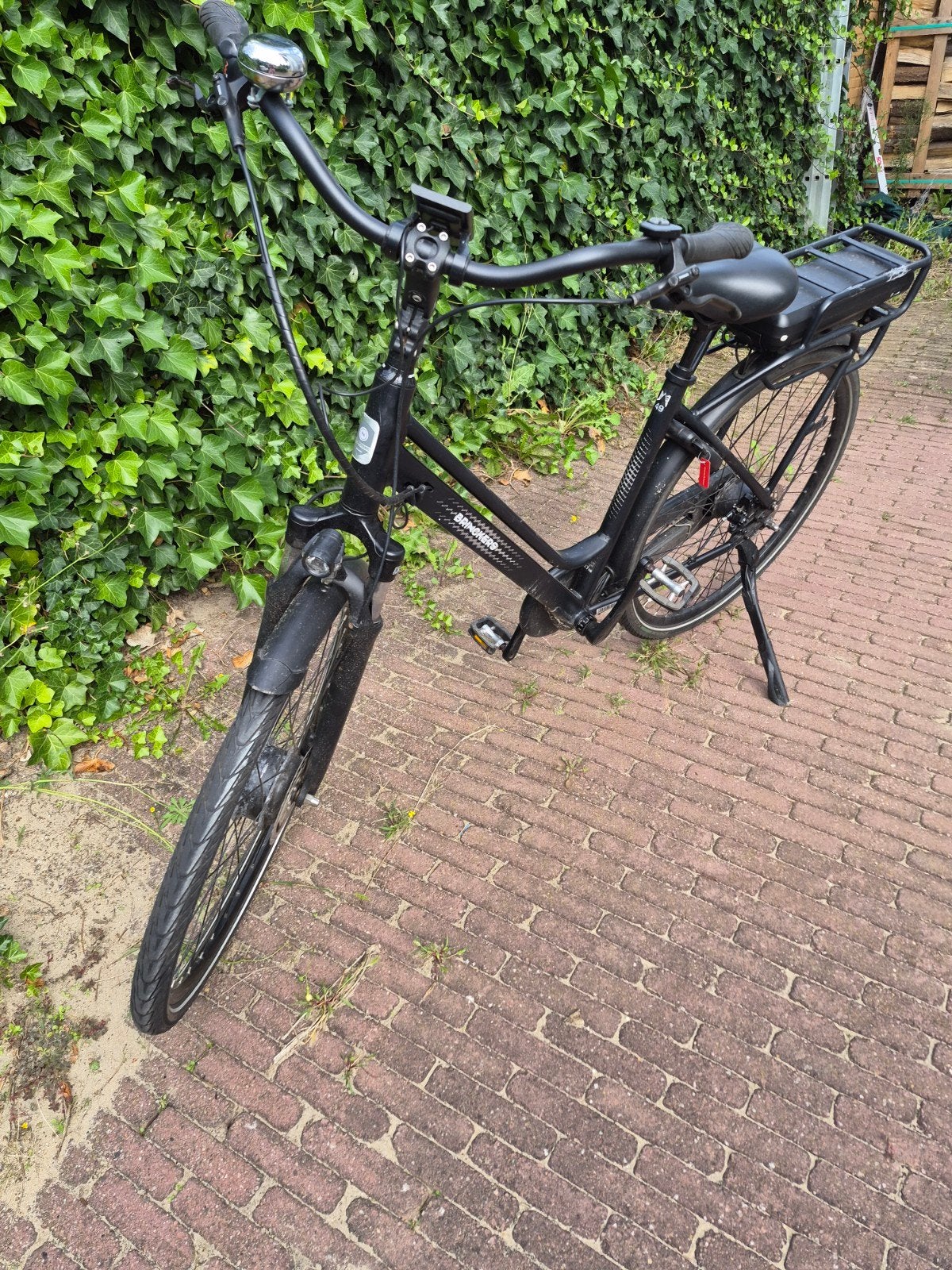 Brincker boston f8, electrische fiets, accu 750 wh, Gebruikt, 47 tot 51 cm, 50 km per accu of meer, Ophalen