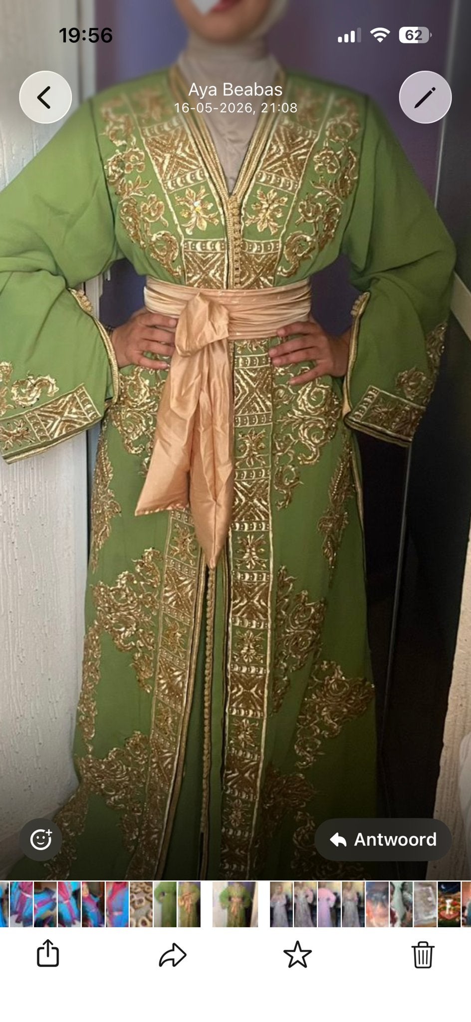 Mooie dames Takchita en Kaftan - Diverse kleuren en maten, Maat 38/40 (M), Meerkleurig, Ophalen of Verzenden, Zo goed als nieuw