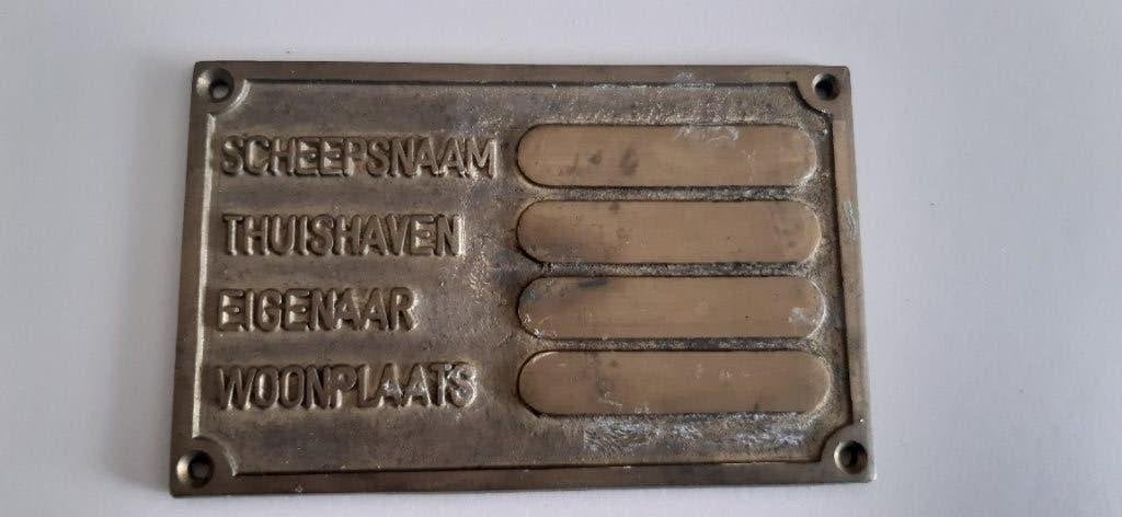 Koperen plaat, Ophalen, Motor en Techniek, Motorboot