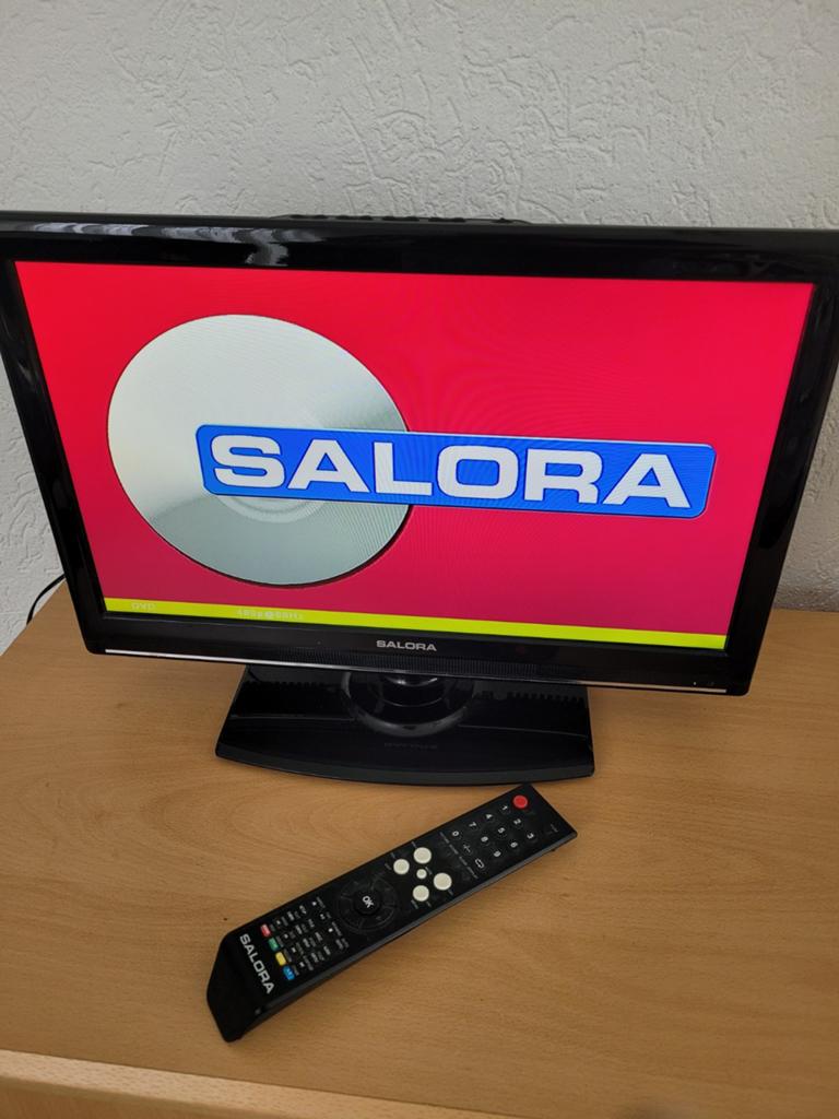 Salora HD LED TV met ingebouwde DVD speler afstandsbediening, Overige merken, LED, 50 Hz, Ophalen of Verzenden