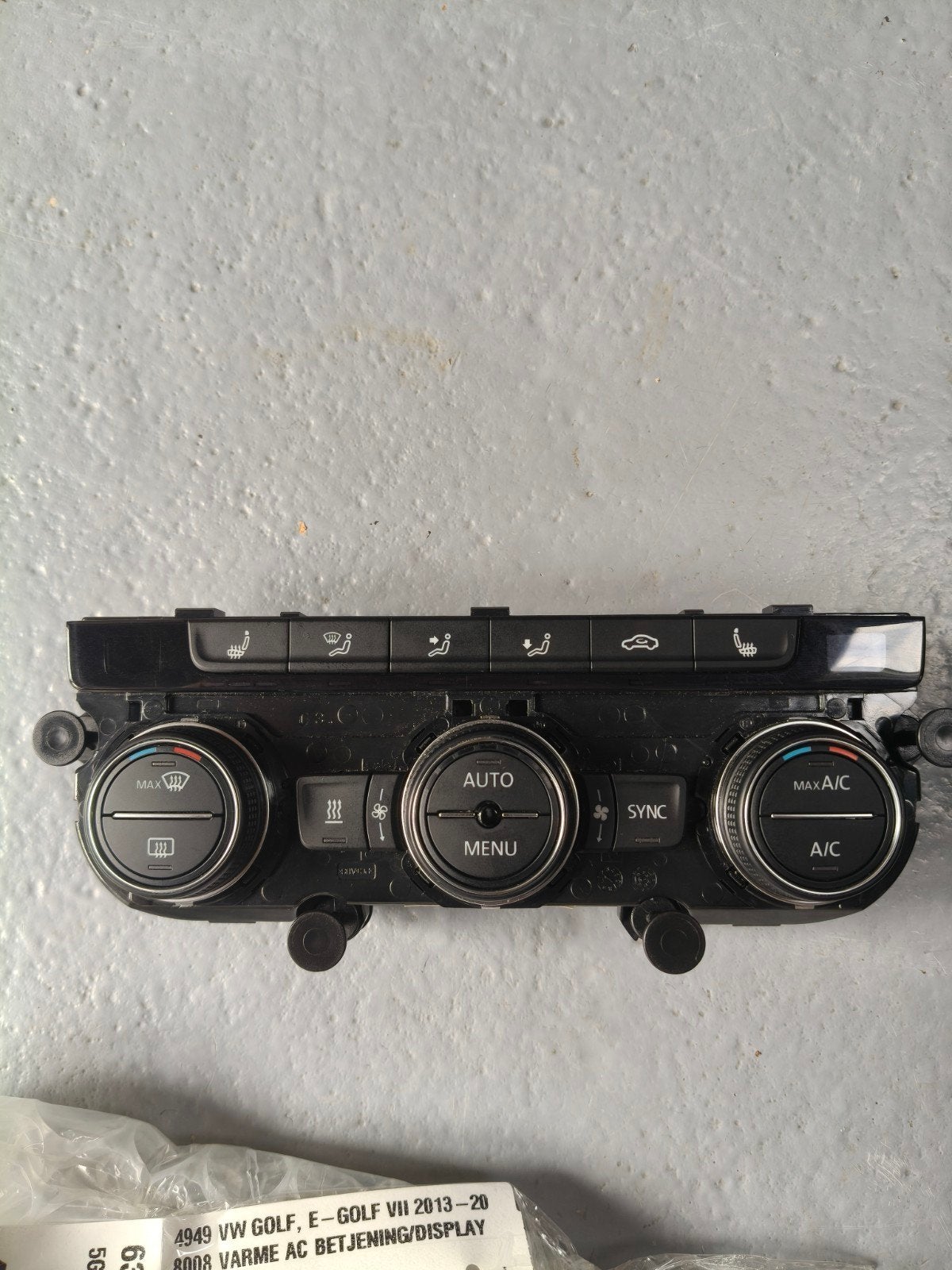 VW golf airco bediening panel, Ophalen of Verzenden, Nieuw