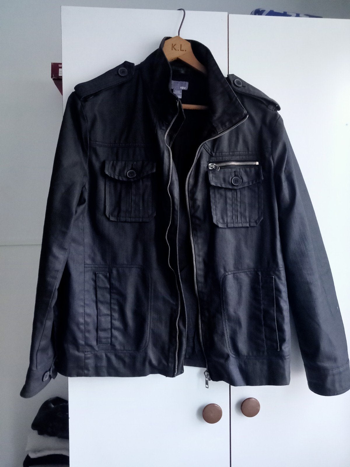 H&M Zwart Jack, Ophalen of Verzenden, H&M