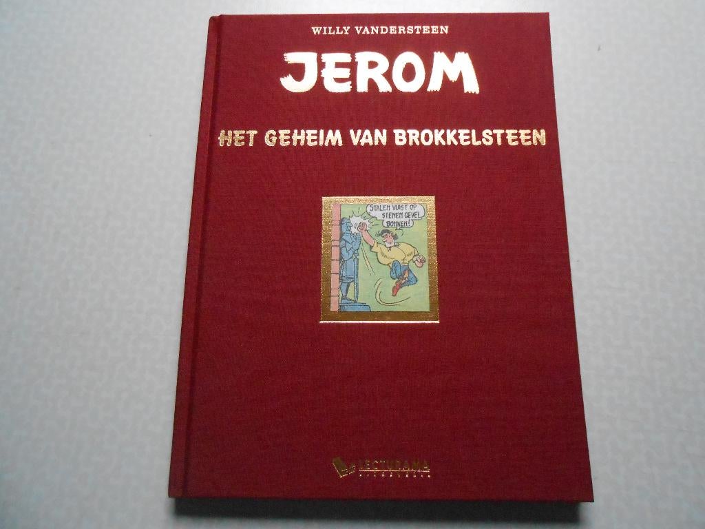 Jerom Het geheim van Brokkelsteen 2001 HC 1 ste druk., Willy Vandersteen, Eén stripboek, Nieuw, Ophalen of Verzenden