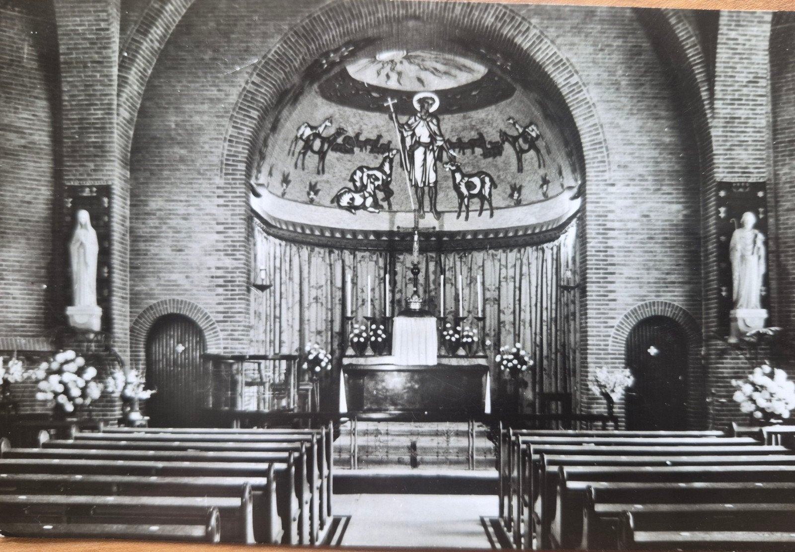 Oude Ansichtkaart Retraitehuis "De Vluchtheuvel" Bergen N.H., Ophalen, 1960 tot 1980, Gelopen, Noord-Holland