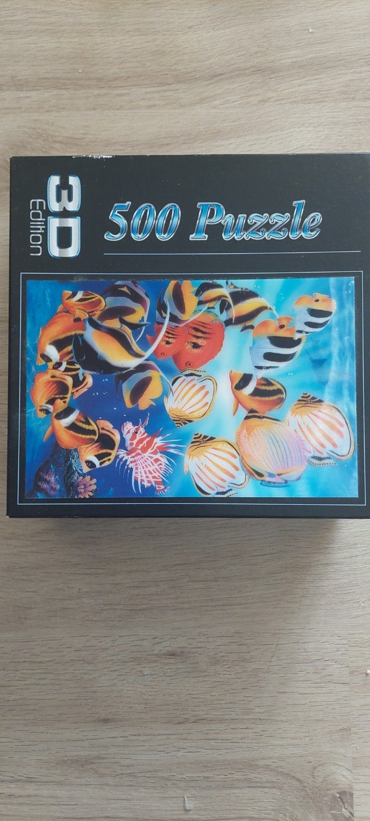 3D Puzzel 500 stukjes - Tropische Vissen, Hobby en Vrije tijd, Denksport en Puzzels, Ophalen of Verzenden, Minder dan 500 stukjes