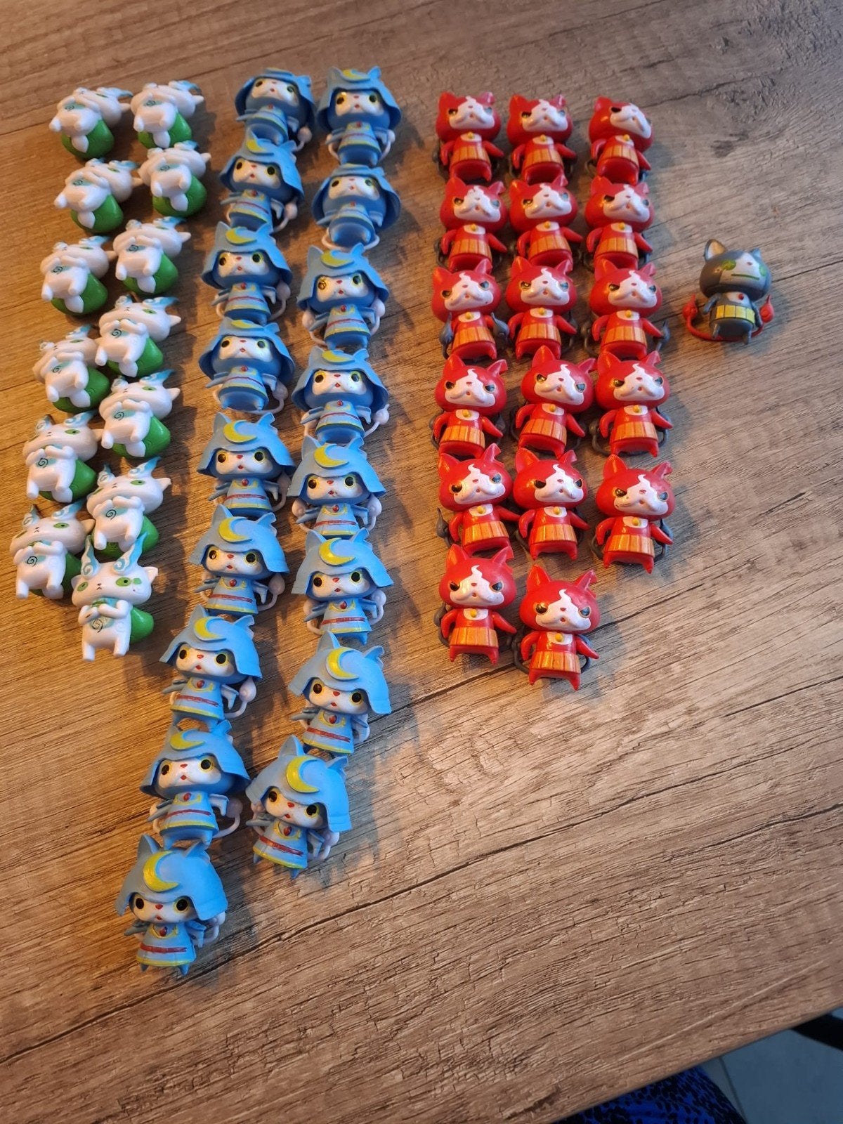 Grote collectie Yo-kai Watch figuren - Nyan-familie, Ophalen of Verzenden, Zo goed als nieuw