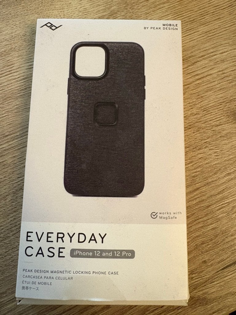 Peak Design Everyday case iphone 12, Ophalen of Verzenden, Nieuw, Overige merken, IPhone 12