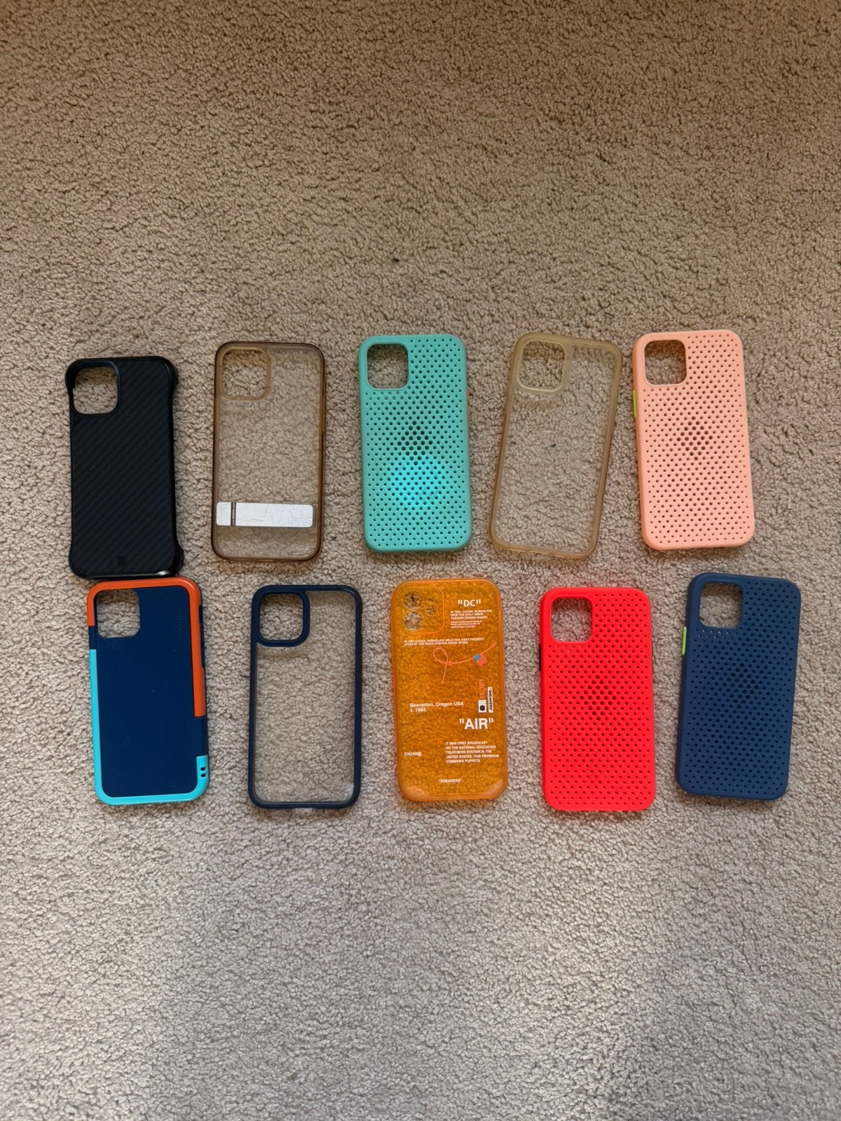 Set iphone 12 hoesjes, Ophalen of Verzenden, Gebruikt, IPhone 12