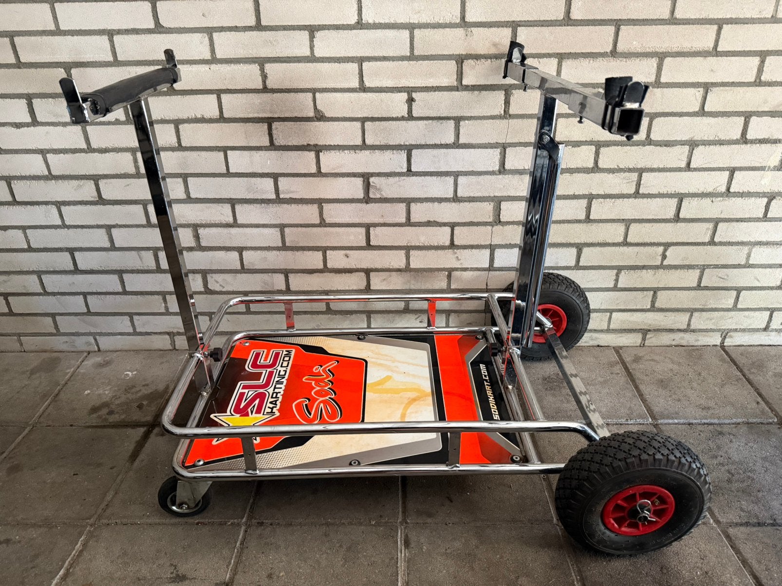 Pitkar karting, Ophalen, Gebruikt