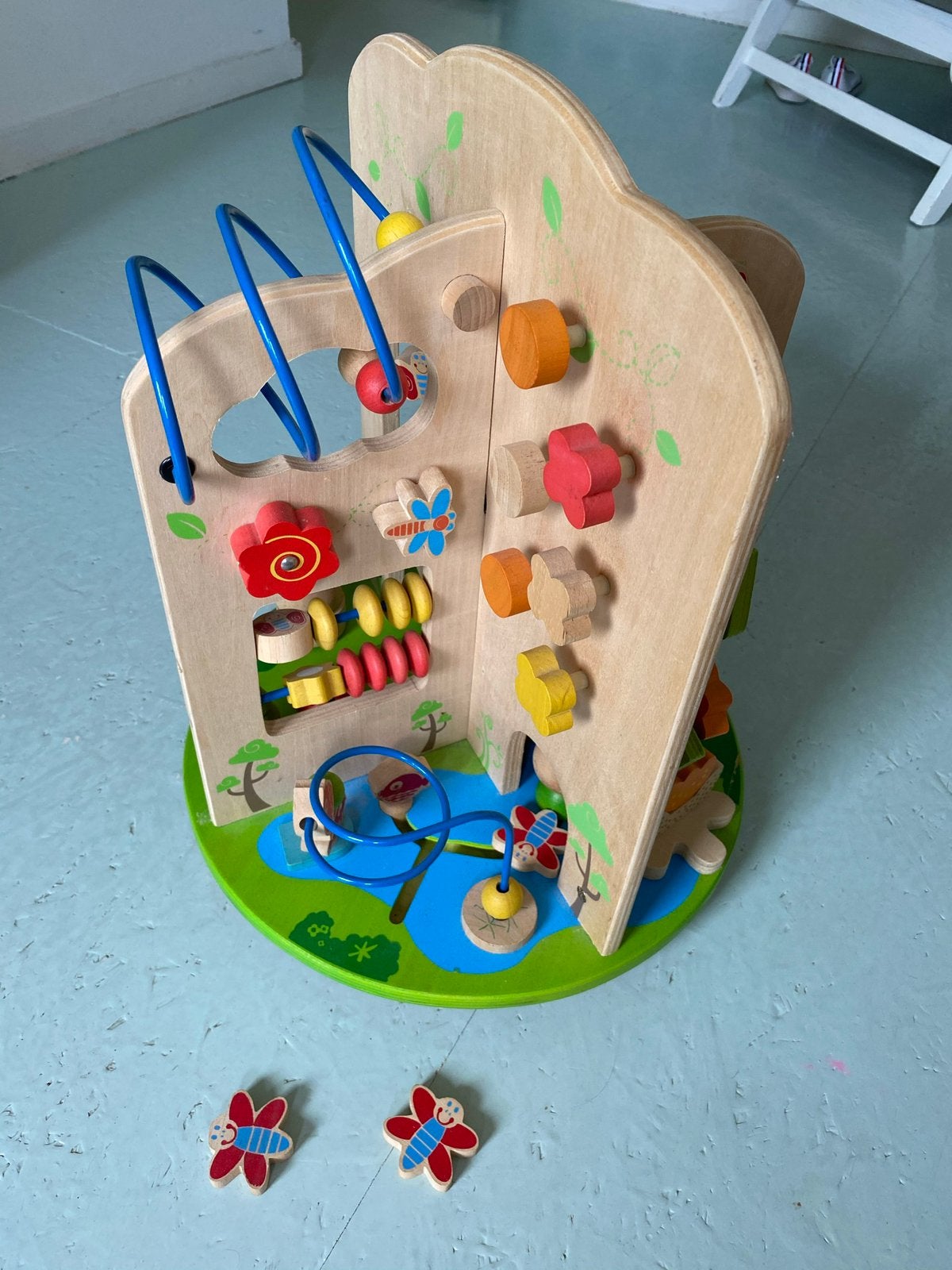 Activity center hout van het merk EverEarth, Ophalen, Zo goed als nieuw
