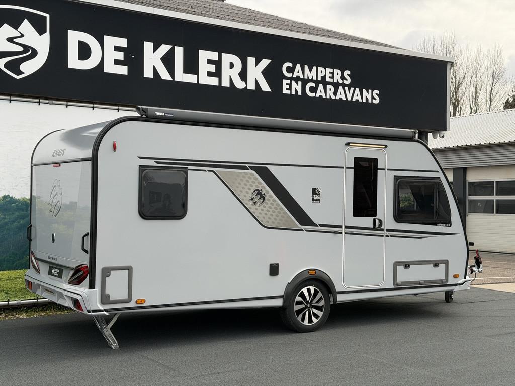 Knaus SUDWIND 500 UF Black Selection Campo vollo grey / 50%, Caravans en Kamperen, Caravans, 7 tot 8 meter, Bedrijf, Info@deklerkcaravans.nl