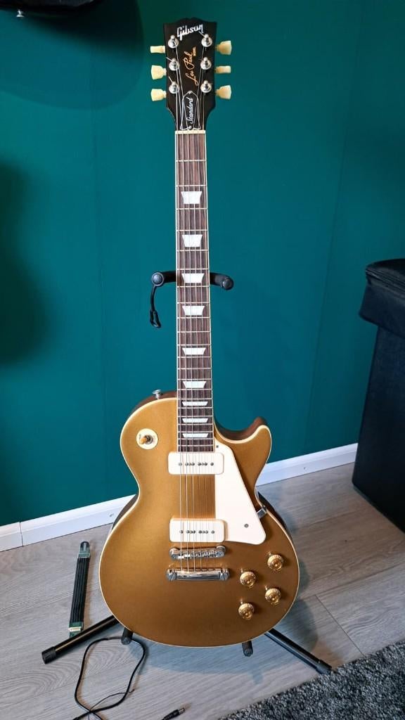 Gibson Les Paul  Goldtop Standard 50's P90 2023, Muziek en Instrumenten, Ophalen, Zo goed als nieuw, Solid body, Gibson