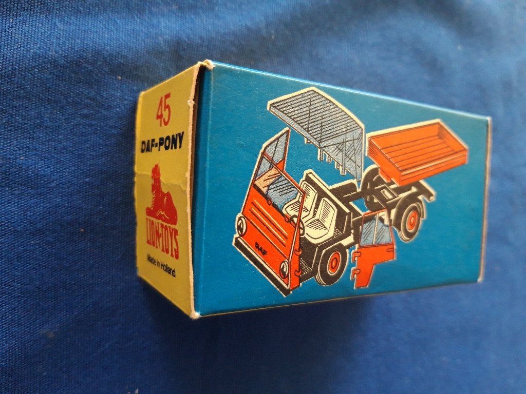 DAF Pony bakwagen Lion Car – NIEUW in oud doosje, Ophalen of Verzenden, Zo goed als nieuw, Auto, Overige merken