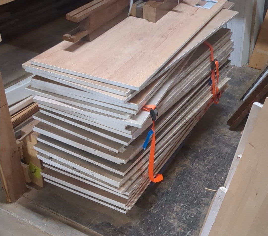 sample panelen leuk om tafel of kastje mee te bouwen, Doe-het-zelf en Verbouw, Platen en Panelen, Ophalen