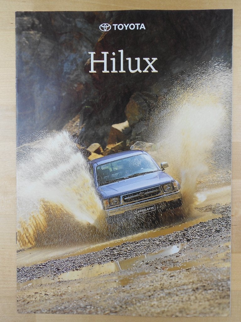 Toyota Hilux Brochure 1999 – Pickup Pick-up, Toyota, Ophalen of Verzenden, Zo goed als nieuw, Toyota