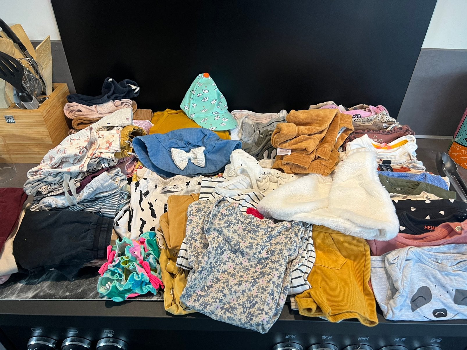 Meisjes kledingpakket maat 62/68, diverse merken ( 72 items), Ophalen of Verzenden, Zo goed als nieuw