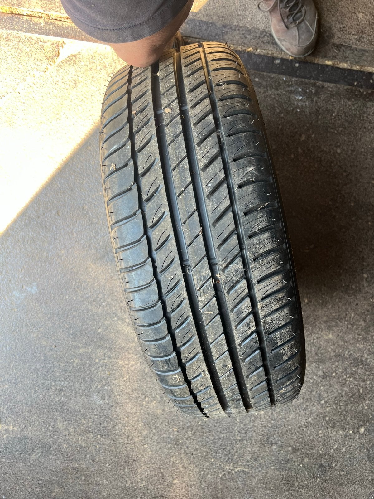 Nieuwe Michelin Tubeless Reserveband 215/55R16, Ophalen, 215 mm, 16 inch, Nieuw