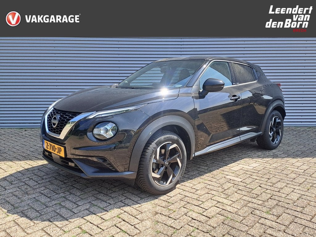 Nissan Juke 1.0 DIG-T N-Connecta | Automaat | Cruise | Apple, Auto's, Nissan, 12 maanden, Stof, Euro 6, 116 pk